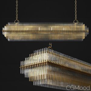 Emile Linear Chandelier Restoration Hardware