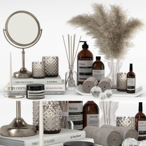 Decorative Set 14 - Bathroom Accessories