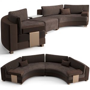 Fendi Casa Moore Round Sofa