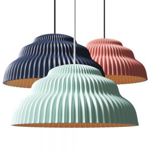 Kaskad Blush Big Pendant Light By Schneid