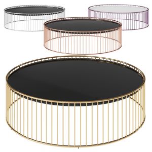 Caulfield Gold Coffee Table By Minotti