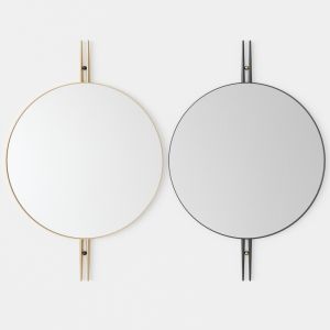 Gubi Ioi Wall Mirror Ø80 By Gam Fratesi