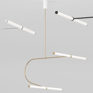 Tube Pendant Natural Finish By Naama Hofman Object