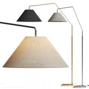 West Elm Sculptural Overarching Cone Floor Lamps