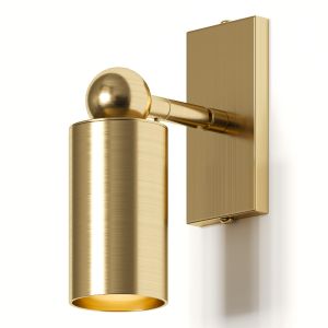 Asaf Weinbroom Brass Hotel Wall Lamp