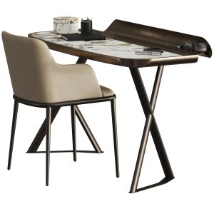 Cattelan Italia Cocoon Keramik Desk And Magda Ml