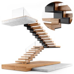 Modern Interior Stair 02