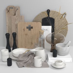 Kitchen Accessories 03 - Decorative Set 18