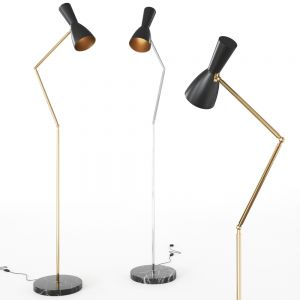 Wormhole 02 Floor Lamp By Il Bronzetto