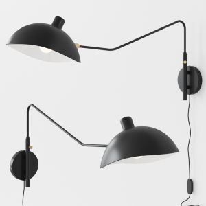 Matte Black Led Sconce Lamp Leap