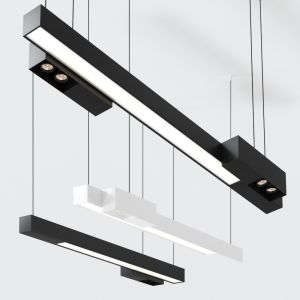 Metroffice By Dark At Night Pendant Light