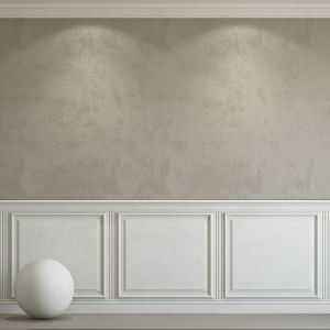 Set 98 Decorative Plaster With Molding