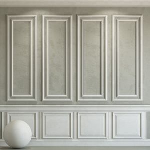 Set 107 Decorative Plaster With Molding