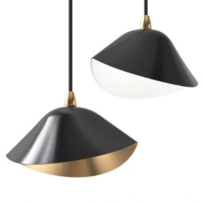 Serge Mouille Bibliotheque Pendant Light