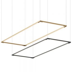 Z-bar Pendant Medium Rectangle By Koncept