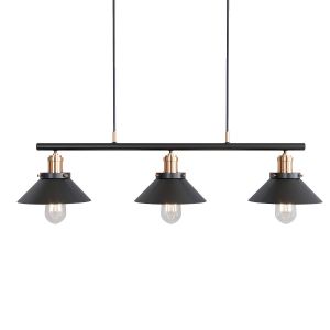 Three Light Pulley Pendant Light