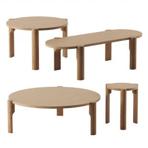 Domus Side Tables By Omelett Editions