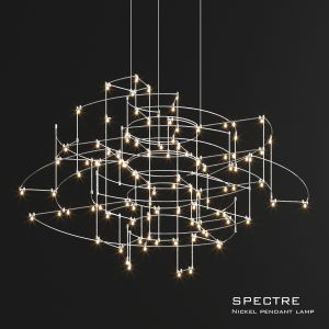 Spectre Quasar Nickel Pendant Lamp