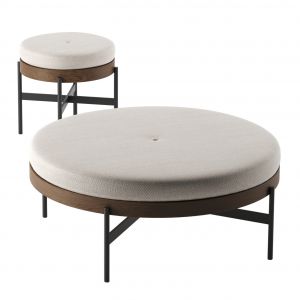 Edwyn Ottomans By Burke Decor