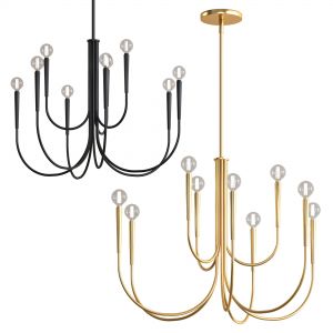 West Elm Swoop Arm Chandelier