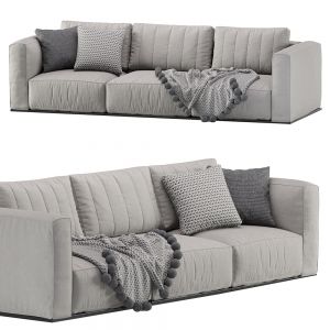 Modern Luna Modular Sofa 3 Seat