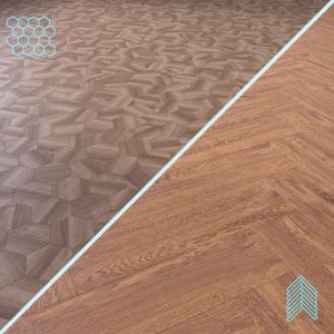 Parquet - Laminate - Wooden Floor 2 In 1