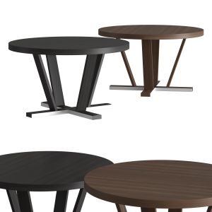 Potocco Aura Round Dining Table