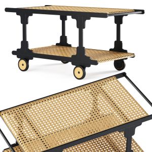 Lola Rattan Trolley Ls33 By Bpoint Design