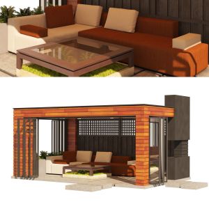 2 Backyard Pavilions