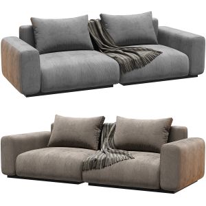 Flexform Lario 2 Seats Sofa