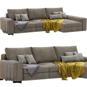 Poliform Dune Dormeuse Sofa