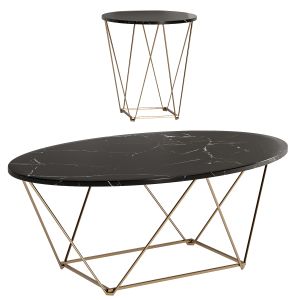 Melanie 2 Piece Coffee Table Set