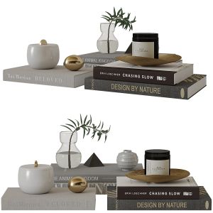 Decorative Set On The Coffee Table