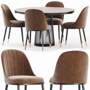 Modern Dining Chair Set 03