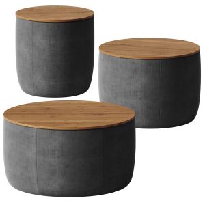 Upholstered Storage Ottoman - West Elm