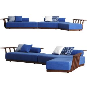 Sunset Platform Sofa By Exteta