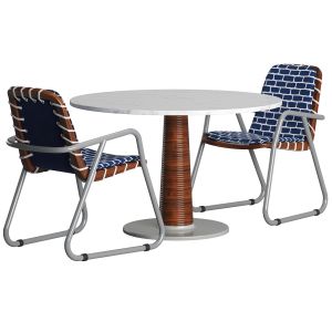 Sunset Lounge Table With Chairs By Exteta