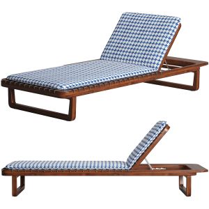 Sunset Sun Lounger By Exteta