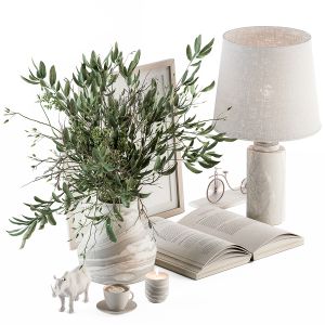 Decorative Set With Bouquet - Set 71