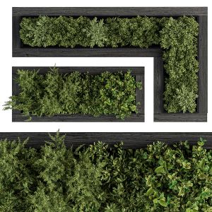 Vertical Garden Wood Frame - Wall Decor 32