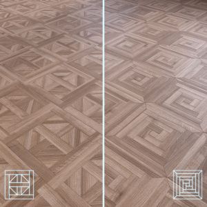 Parquet - Laminate - Wooden Floor 2 In 1