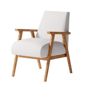 Jessica Pebble Linen Armchair