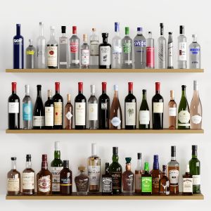 50 Alcohol Bottles