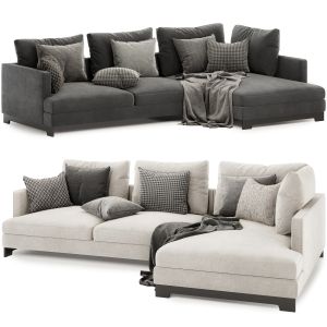 Easytime Fabric Sofa With Chaise