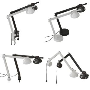 Pc Double Arm W. Lamp Collection