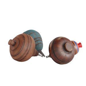 Wooden Spinning Tops