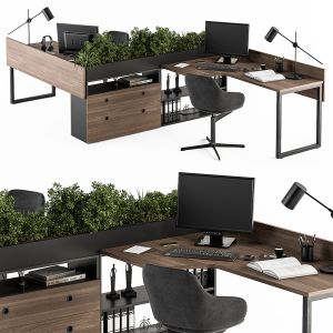 Office Furniture - Employee Set 46