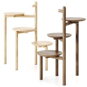 Enn Round Oak Side Table By In Element Designs