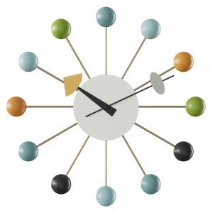 Vitra - Ball Clock Multicolor In Stock | Watch