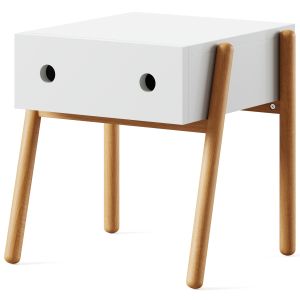 Wallet Scandi-style 1 Drawer Bedside Table